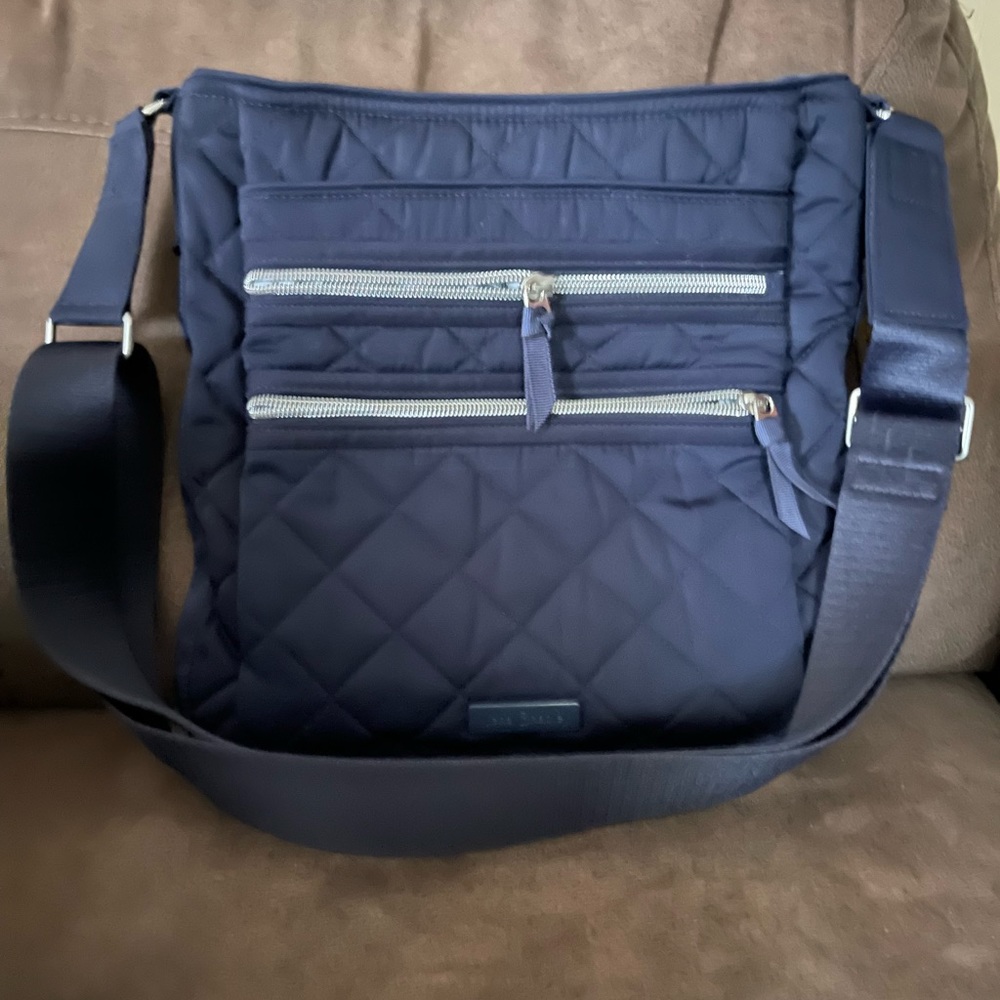 Vera Bradley triple zip hipster
